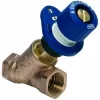 Bester Verkauf 🔔 HONEYWELL RESIDEO Strangregulierventil Kombi-3-Plus Rotguss, Muffe DN 15, Blau, RL 😉 5